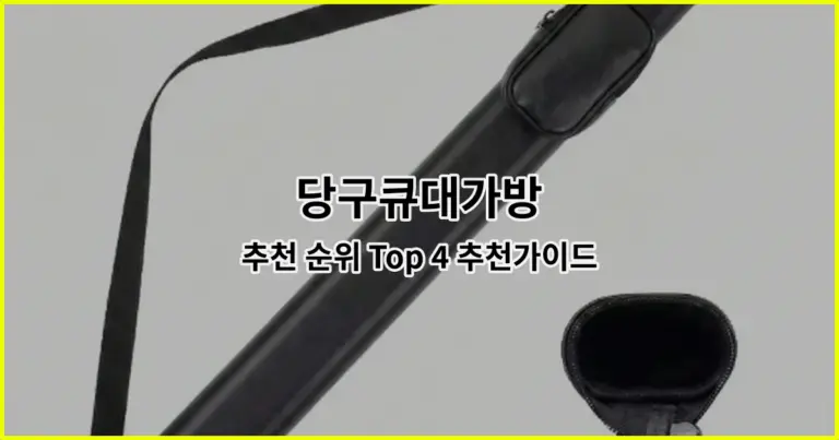 당구큐대가방 추천 순위 Top 4 추천가이드