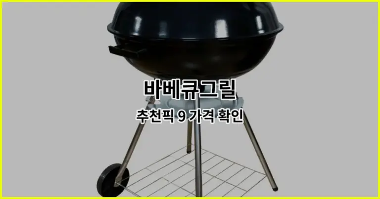 바베큐그릴 추천픽 9 가격 확인